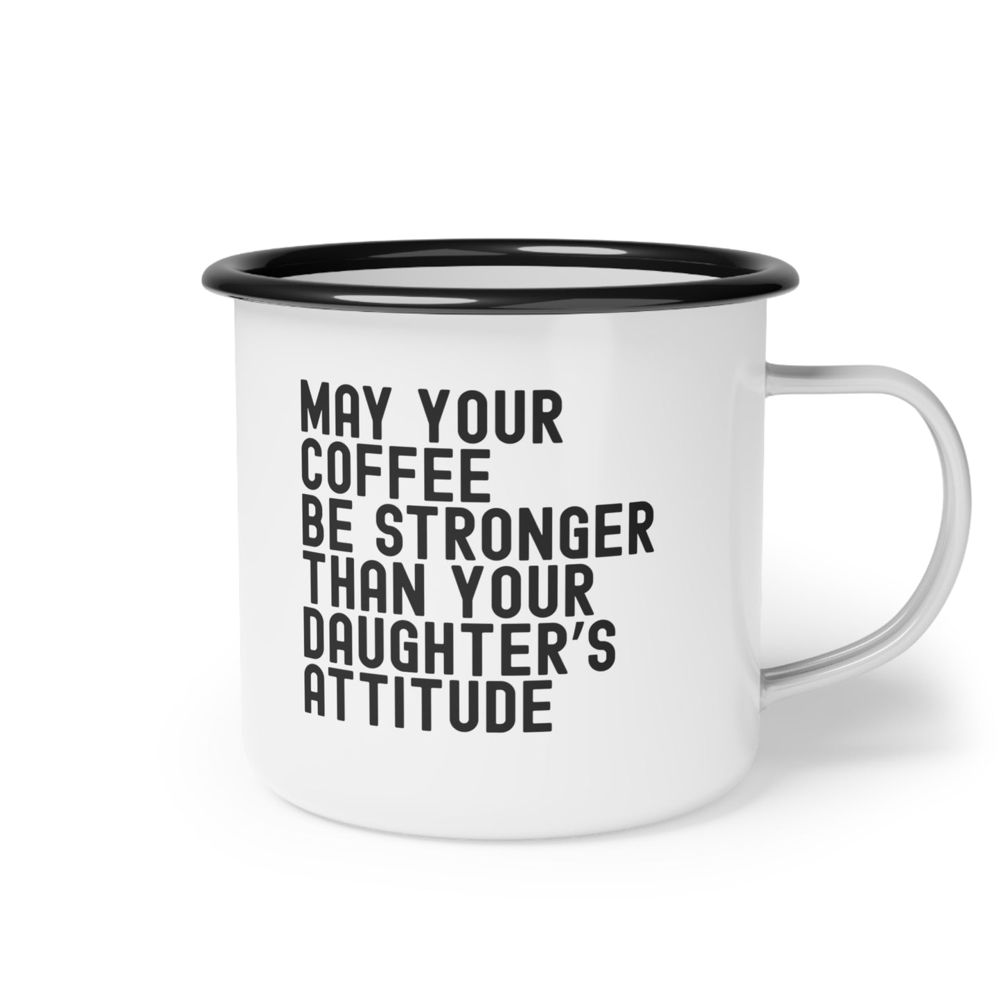 Funny Enamel Camp Mug