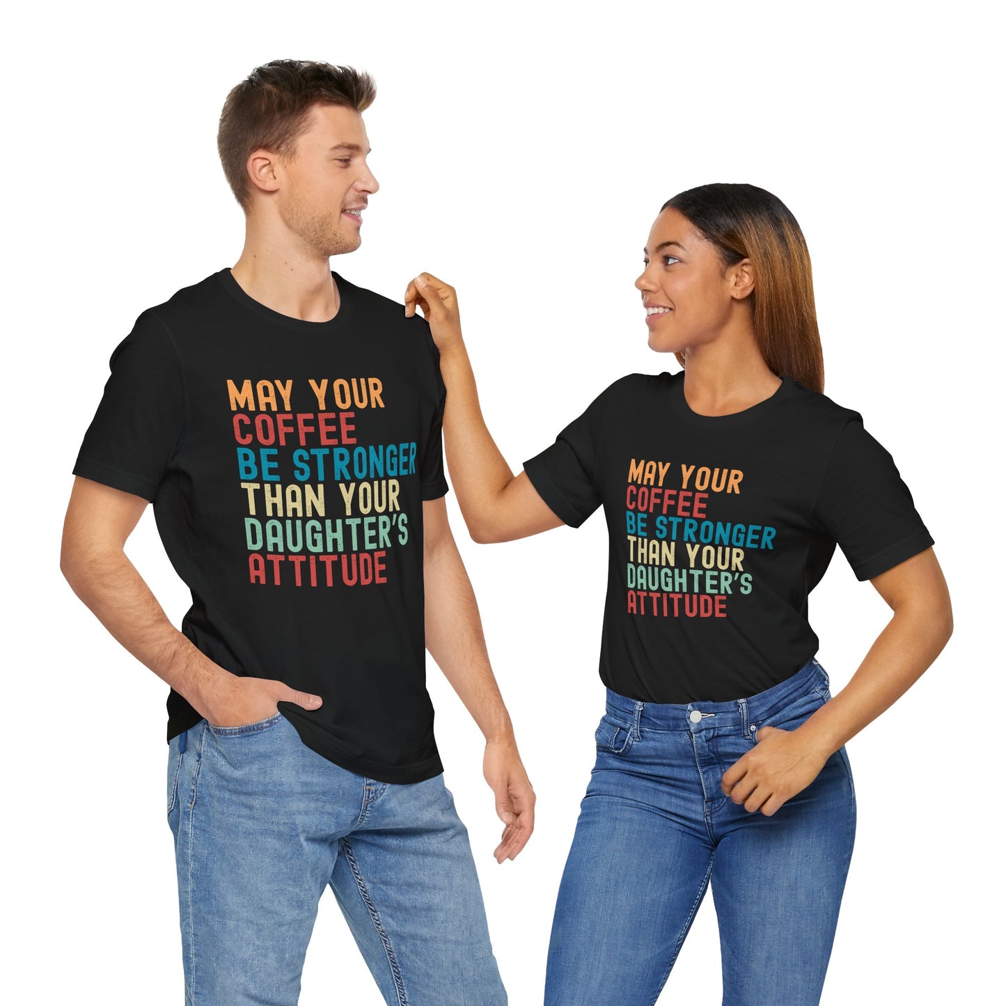 Funny Coffee-Themed Unisex Jersey Tee