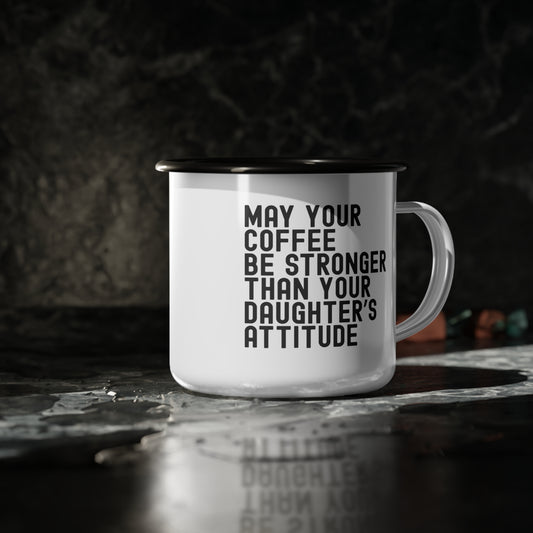 Funny Enamel Camp Mug