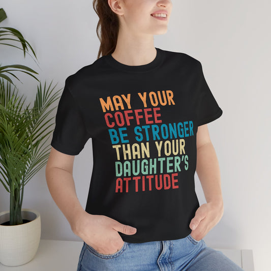 Funny Coffee-Themed Unisex Jersey Tee